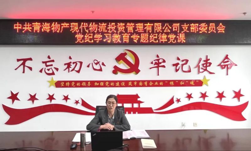 嚴明紀律作風 永葆政治本色——集團黨委書記、董事長劉玲同志講授專題紀律黨課
