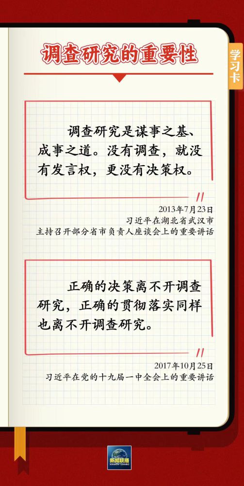 學(xué)習(xí)卡丨如何深入調(diào)查研究？跟總書記學(xué)習(xí)“五字訣”