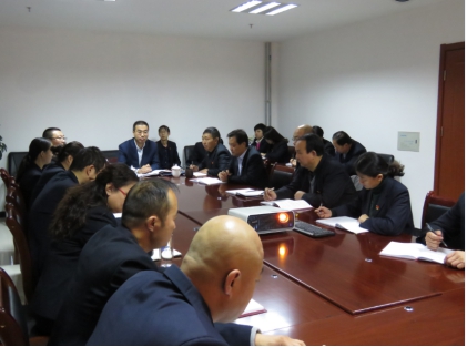 集團(tuán)黨委成員、紀(jì)委書記李志明來我司宣講黨的十九大精神